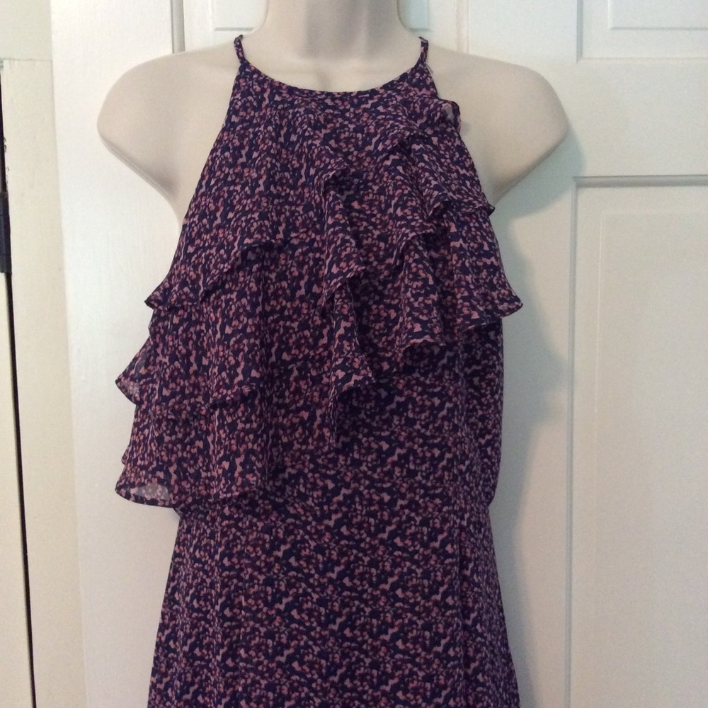 BCBG Maxi Dress Multi-color Floral Size 8